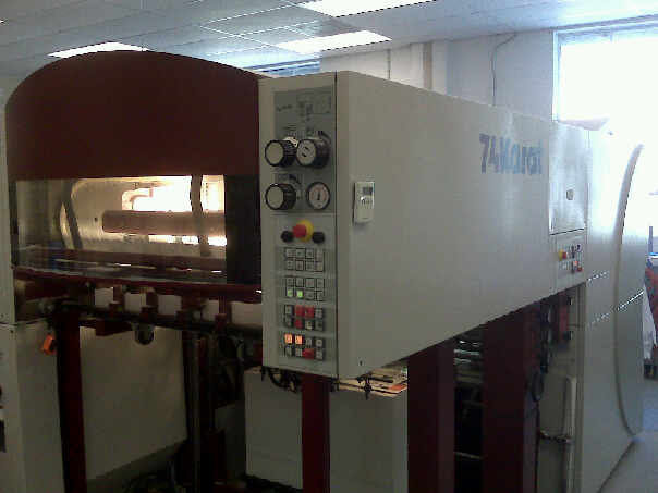 imageMEDIA's first printing press