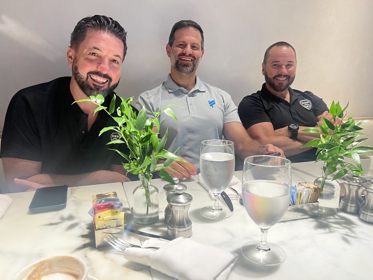 Jake, Jeff, and Theo at ESS Global